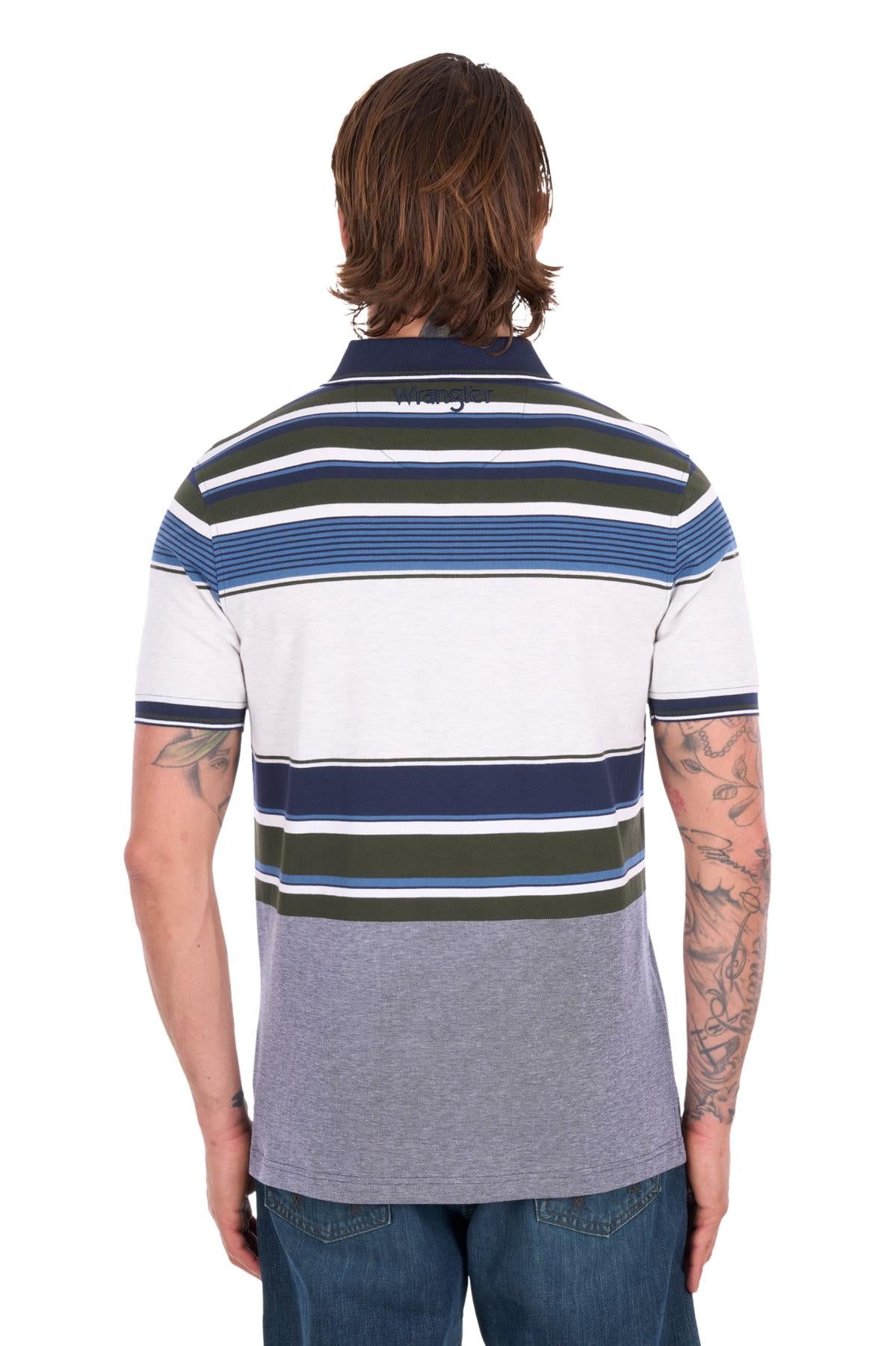Wrangler Men’s Henry Short Sleeve Polo