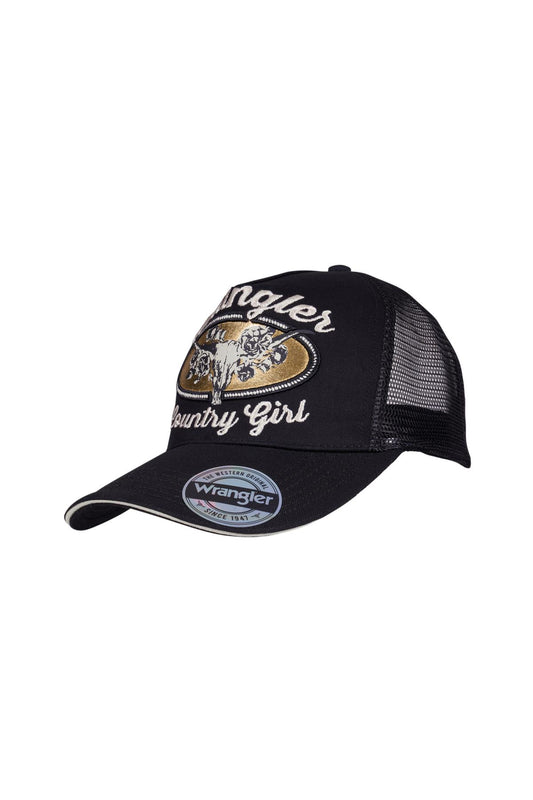 Wrangler Jasmine 6 Panel Trucker Cap