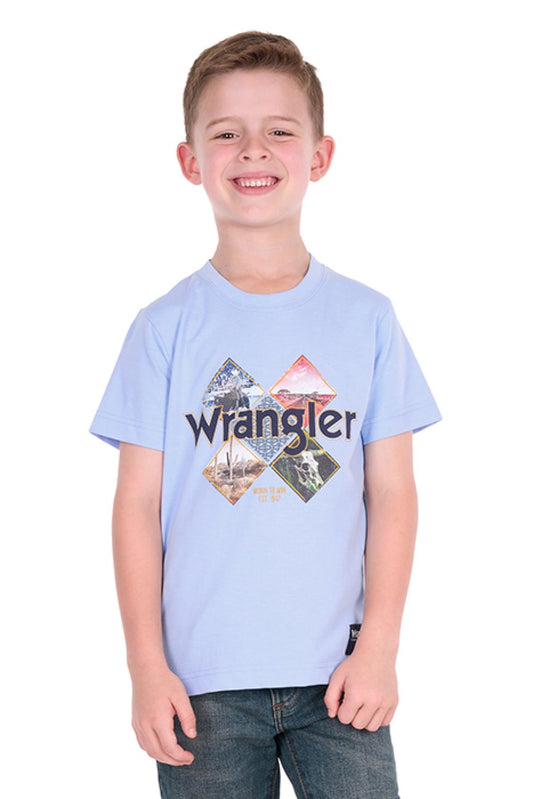 Wrangler Boy’s Mark Short Sleeve Tee