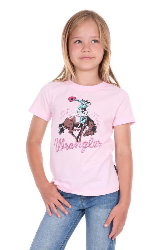 Wrangler Girl’s Jenna Short Sleeve Tee