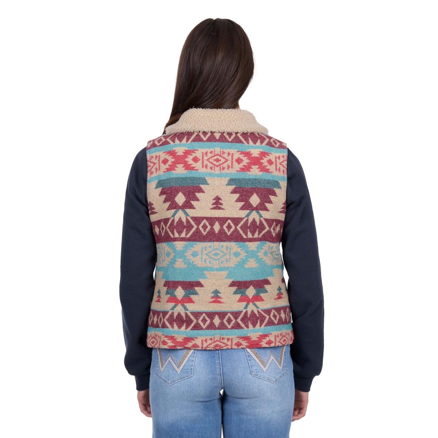Wrangler Women’s Dixie Reversible Denim Vest