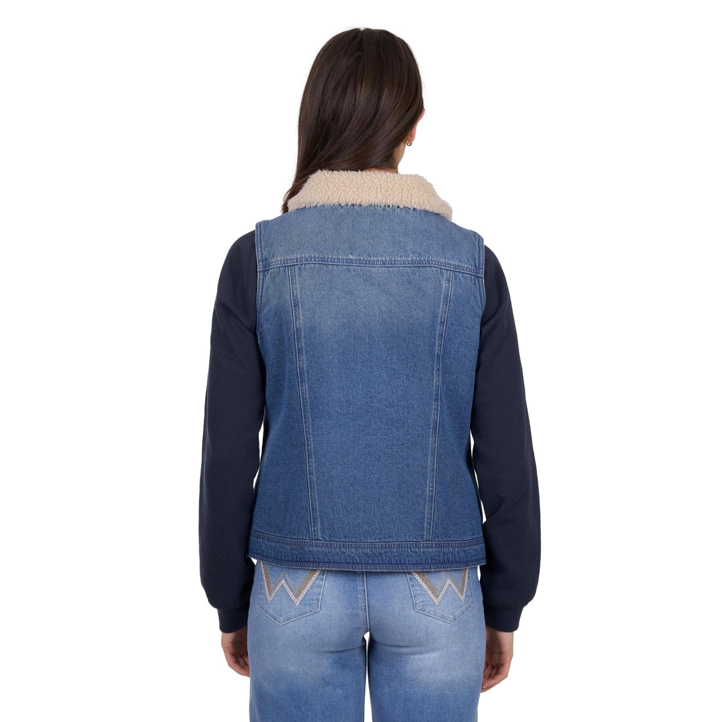 Wrangler Women’s Dixie Reversible Denim Vest