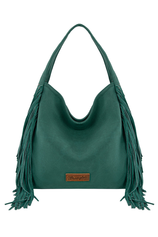 Wrangler Shiloh Fringe Studded Bag