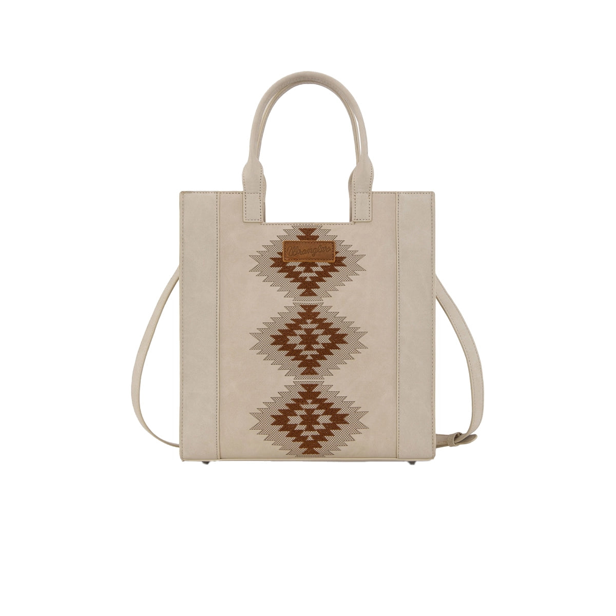 Wrangler Harper Aztec Crossbody Bag – Beige