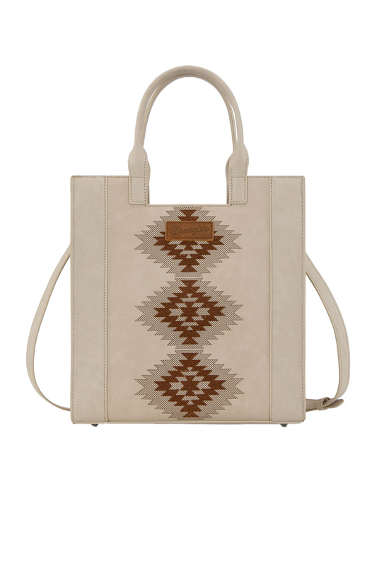 Wrangler Harper Aztec Crossbody Bag – Beige