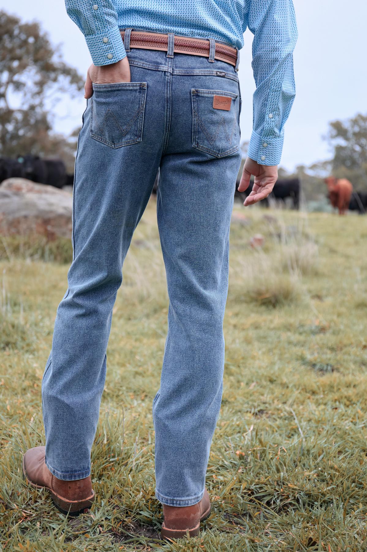 Wrangler Men’s Reg Straight Leg Jean – 34" Leg
