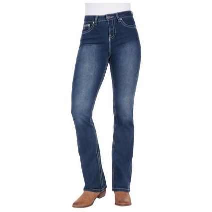Pure Western - Abbi High Waisted Boot Cut Jean