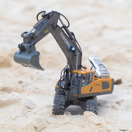 Remote Control Excavator – Yellow