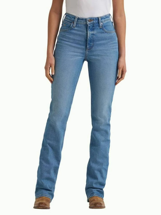 Wrangler Women's High Rise Rodeo Bootcut Riding Jeans – Camila 36" leg
