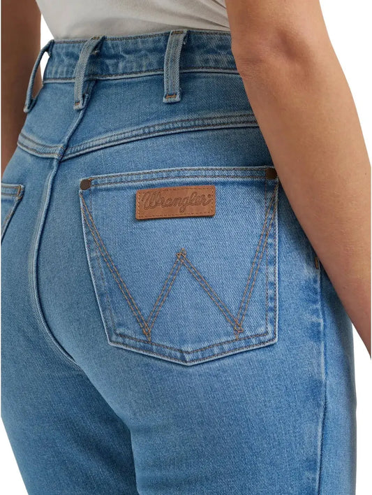 Wrangler Women's High Rise Rodeo Bootcut Riding Jeans – Camila 36" leg