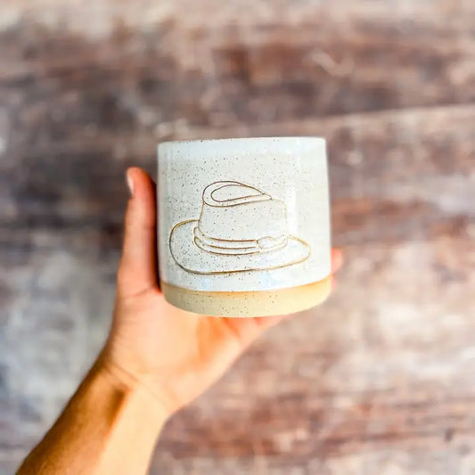 Ceramic Mug - Cowgirl/Boy Hat