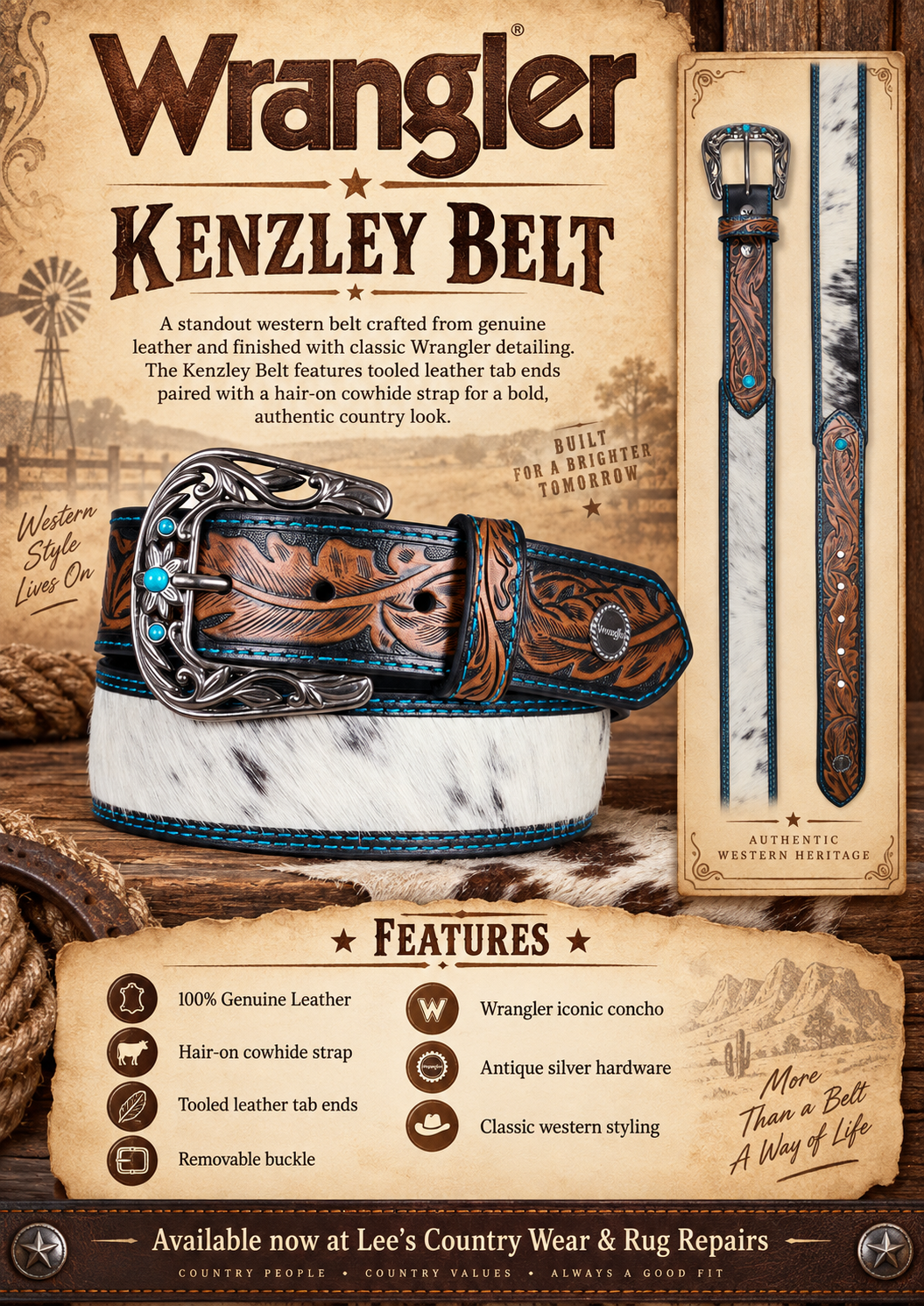 Wrangler Kenzley Belt