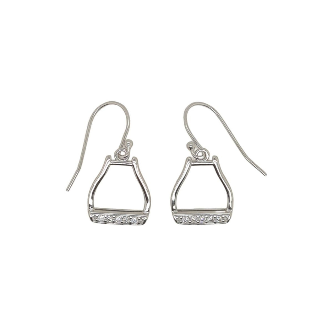 MCJ - Stirrup Drop Earring Sterling Silver