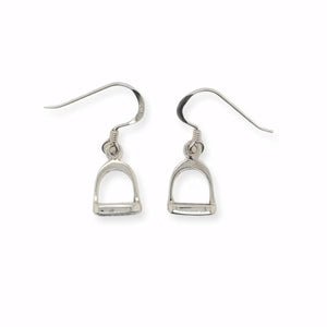 MCJ - Stirrup Drop Sterling Silver Earrings