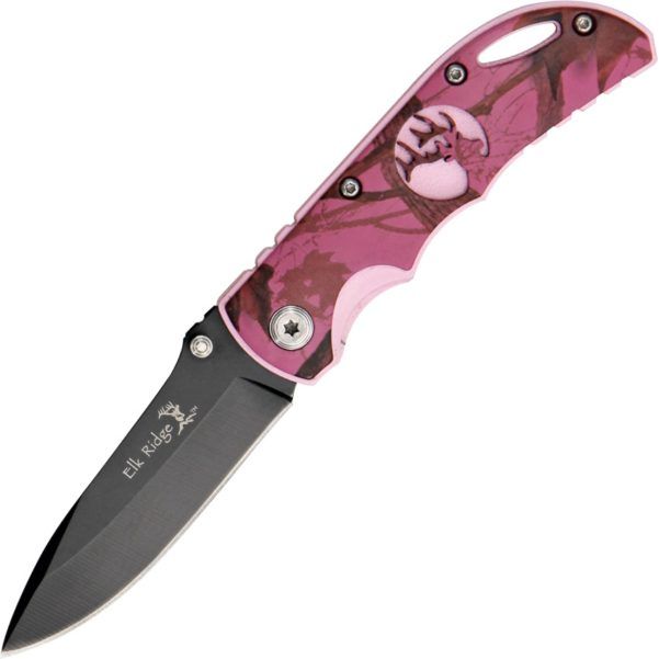 Elk Ridge Linerlock Pink Camo 3.5″