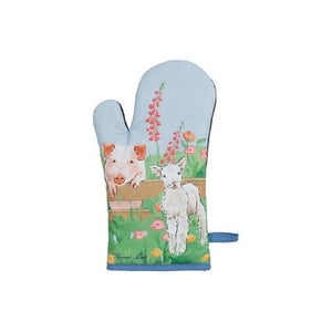 Thomas Cook - Oven Mitt & Pot Holder Set - Farm Yard