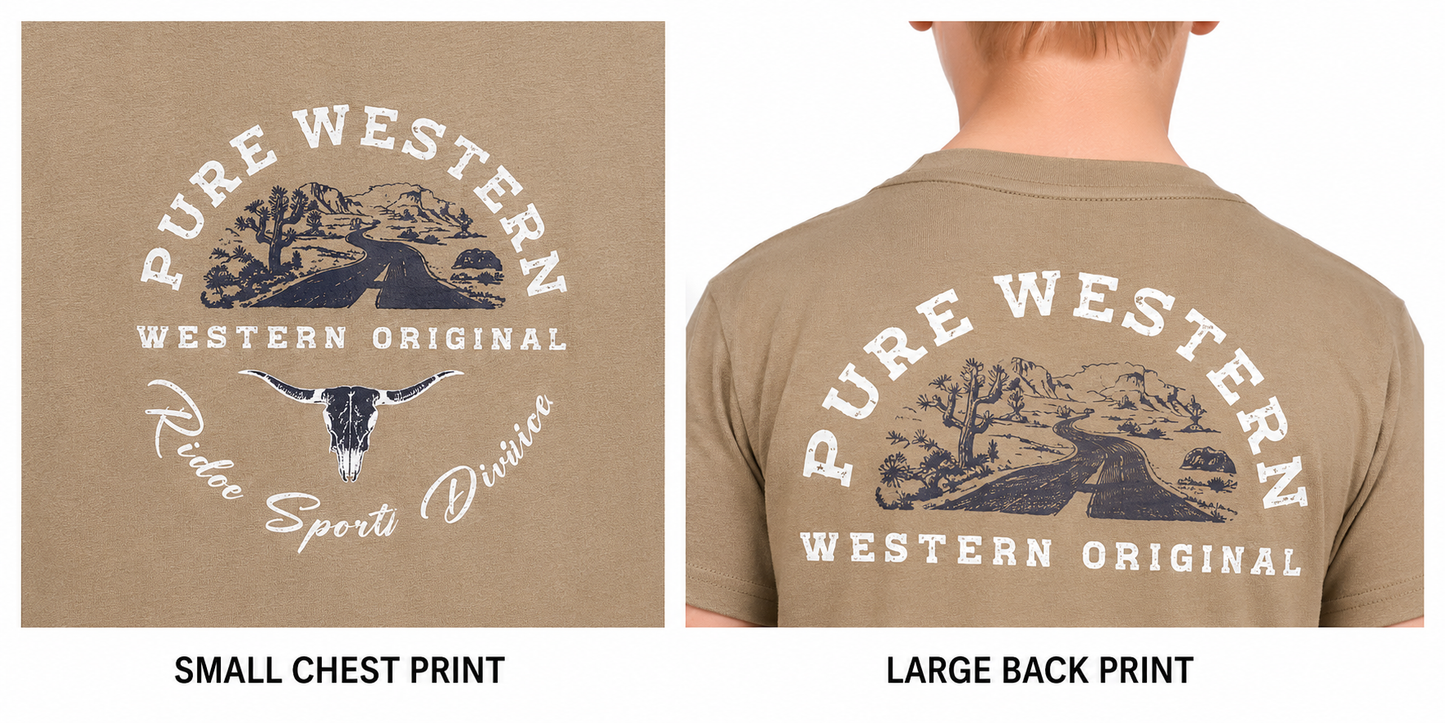 Pure Western Boy’s Craig Short Sleeve Tee