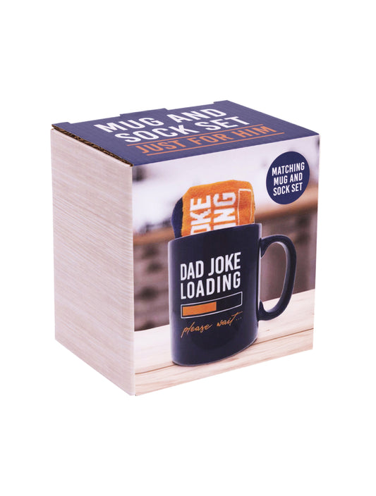 🎁 Dads Joke Mug & Sock Gift Set