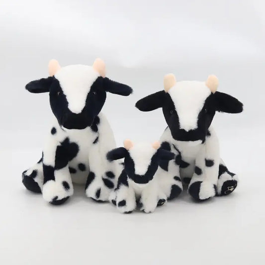 Dairy Cow Soft Toy Plush – Small (18cm)