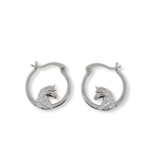 MCJ - Unicorn Hoop Earrings