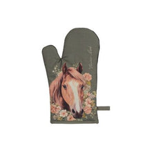 Load image into Gallery viewer, Thomas Cook - Oven Mitt &amp; Pot Holder Set - Horse
