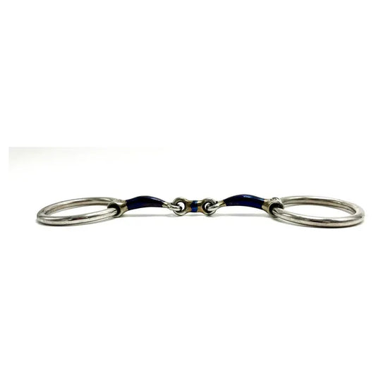 Toprail Equine - Loose Ring Sweet Iron Elliptical Bit