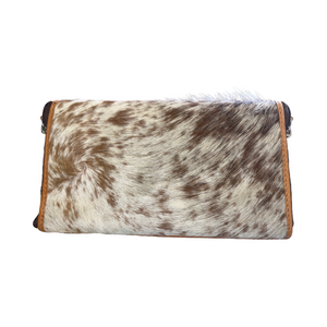 Cowhide Double Spectacle Case - Tan - SPEC06