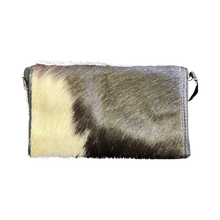 Load image into Gallery viewer, Cowhide Double Spectacle Case - Black
