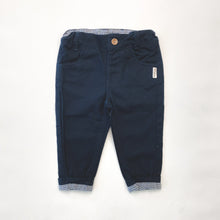 Load image into Gallery viewer, Baby Boys Chino Pant - Navy
