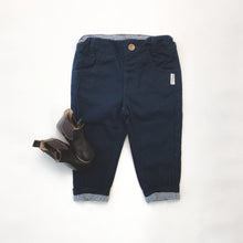 Load image into Gallery viewer, Baby Boys Chino Pant - Navy
