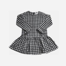 Load image into Gallery viewer, Girls Frankie Dress - Black Check
