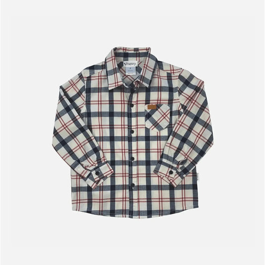 Boys Dress Shirt - Plaid