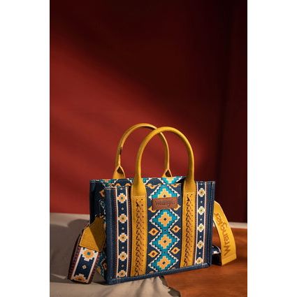 Wrangler - Womens Navy - Southwestern Crossbody Bag