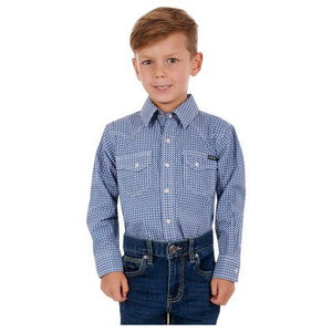 Pure Western - Boy's Oliver Shirt - LS