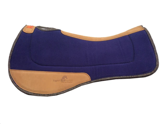 TOPRAIL Contoured Saddle Pad – Navy