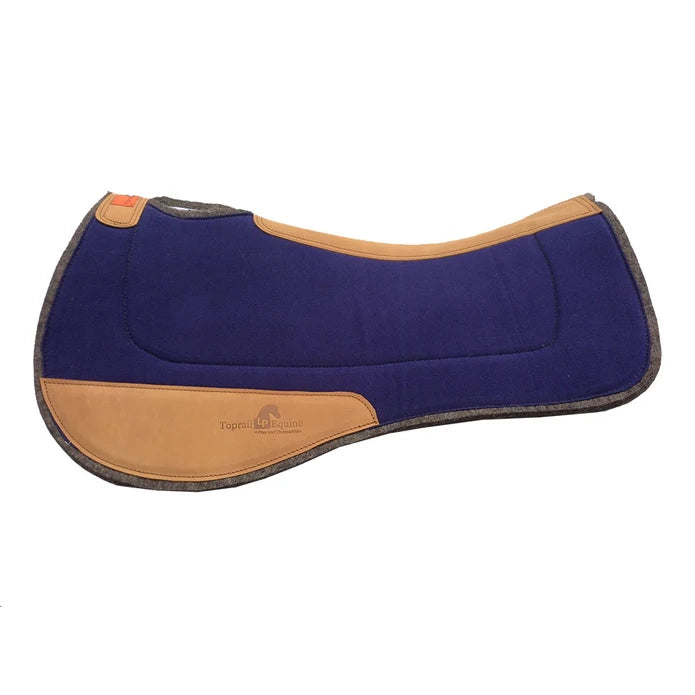 TOPRAIL Contoured Saddle Pad – Navy