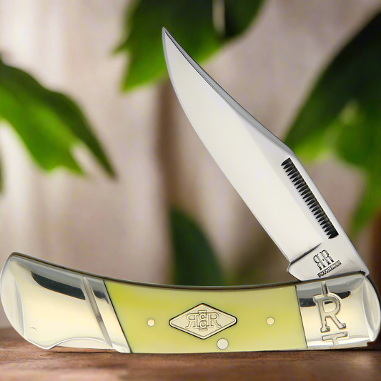 Lockback Classic Carbon Knife – 95mm Closed