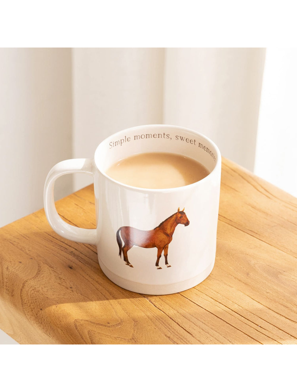 🐴 Rustic Meadow Horse Mug