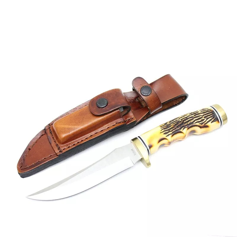 Schrade Uncle Henry Golden Spike Fixed Blade Knife