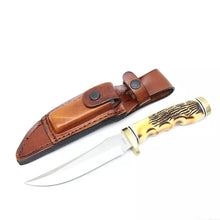 Load image into Gallery viewer, Schrade Uncle Henry Golden Spike Fixed Blade Knife
