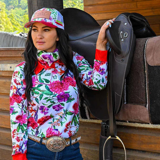 Pure Dust  Ladies Fishing Shirt 'Bush Bloom'