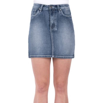 Pure Western - Women's Valeri Denim Skirt
