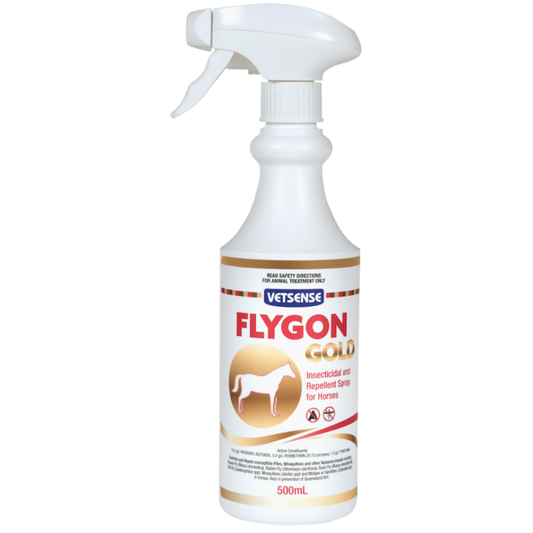 Flygon Gold Insecticidal and Repellent Spray for Horses