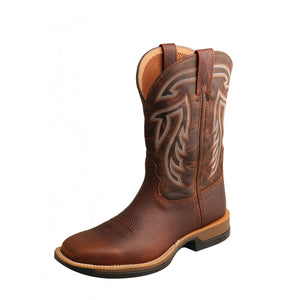 Twisted X - Mens 11" Tech Boot - Mahogany/Mocha