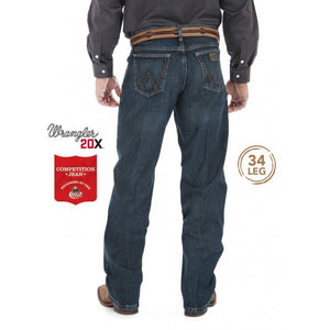 Wrangler - 20X Competition Jean Relaxed - Deep Blue - 34L.