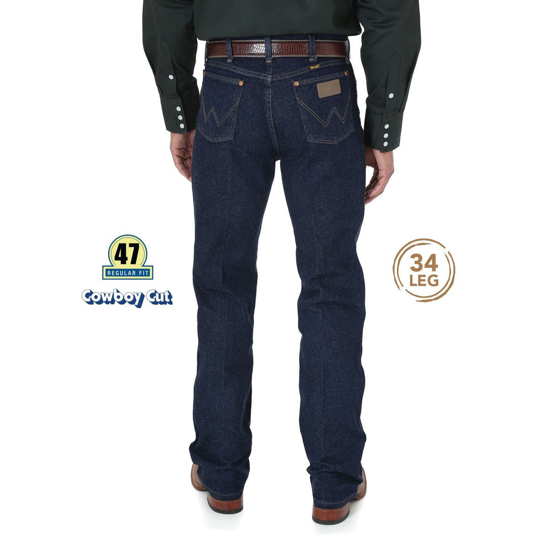 Wrangler Men's Cowboy Cut Jean - Stretch - 34L