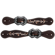 Load image into Gallery viewer, Fort Worth Rustic Beauty Spur Straps
