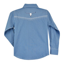 Load image into Gallery viewer, Cowboy Hardwear - Youth Diamond Plate L/S - Blue
