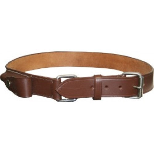 Belt Leather With Pouch