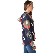 Load image into Gallery viewer, Pure Western - Women&#39;s Khloe Knitted Pullover - Navy/ Multi
